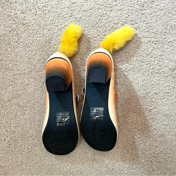 Hot Chocolate Foxy Tail Mary Jane Heels Sz 9 New - Picture 4 of 10